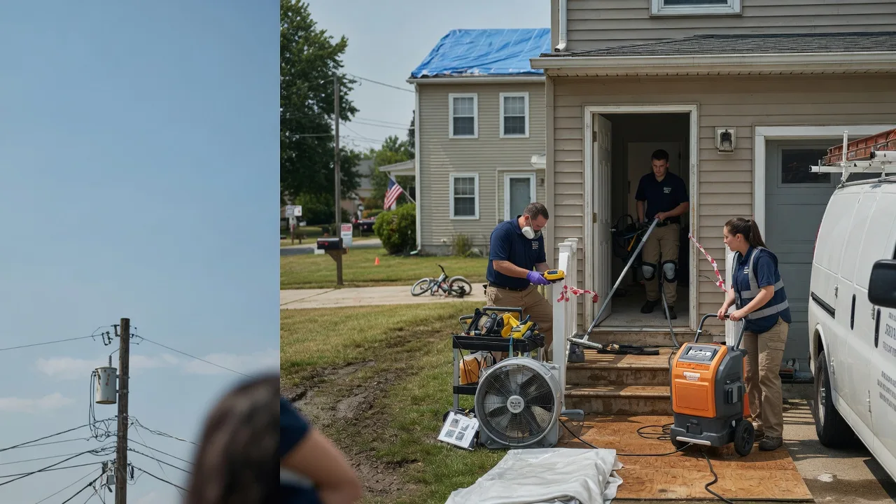 Water Damage Repair in Thurmond, WV near me